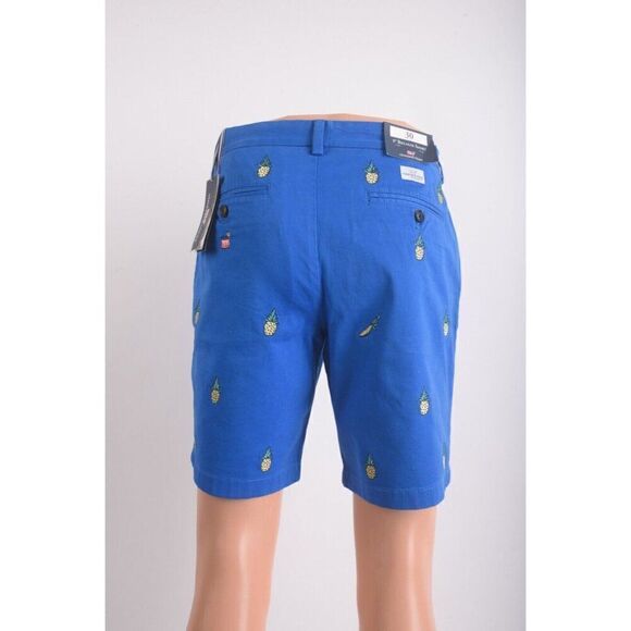 Vineyard Vines Mens Breaker Shorts US 30 Pineapple Regatta Embroidered Blue NWT - Picture 4 of 7